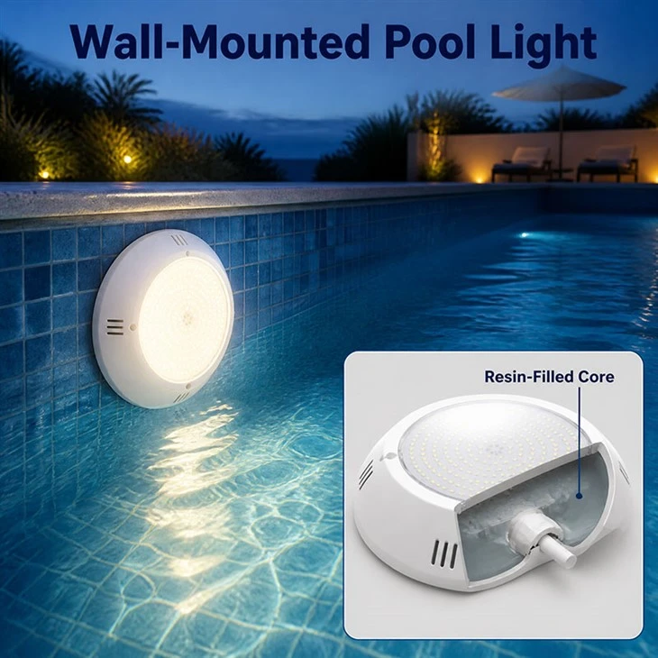 12V Underwater Wall Light | IP68 Submersible LED Wall Lamp For Pools high quality